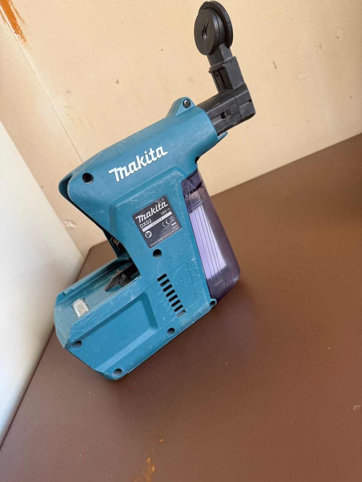 Makita Stofzuiger voor Boormachines - DX02, Doe-het-zelf en Verbouw, Gereedschap | Boormachines, Ophalen of Verzenden, Gebruikt