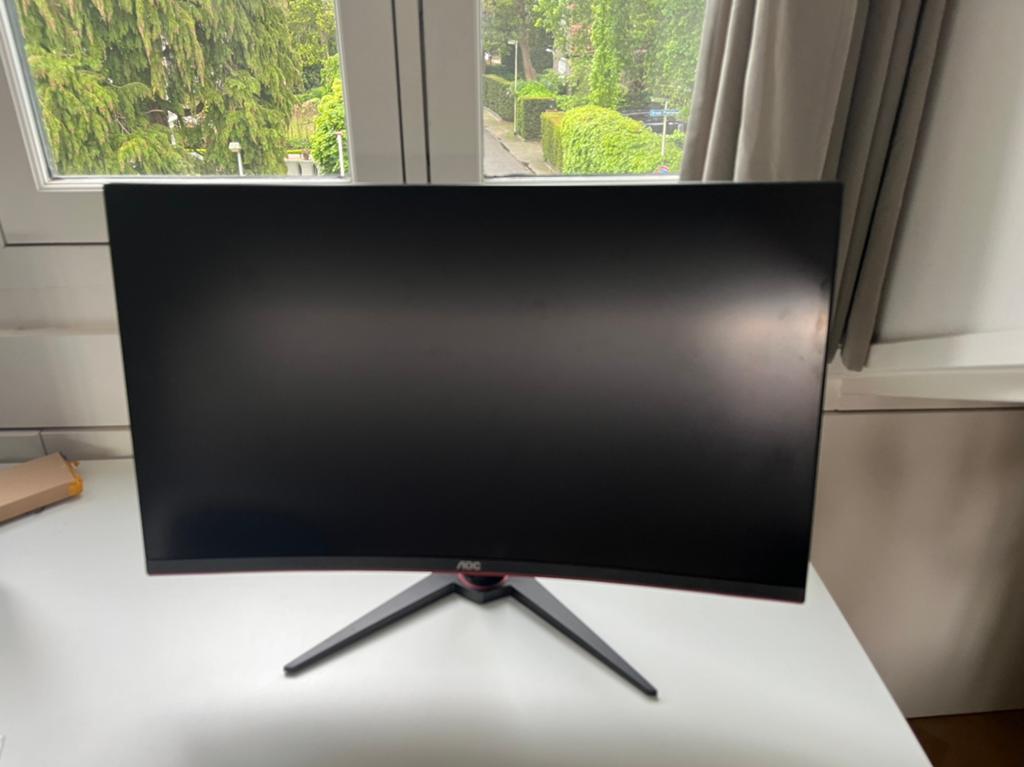 AOC C32g2ze Curved Gaming Monitor, Computers en Software, Monitoren, Gaming, 101 t/m 150 Hz, Curved, VA