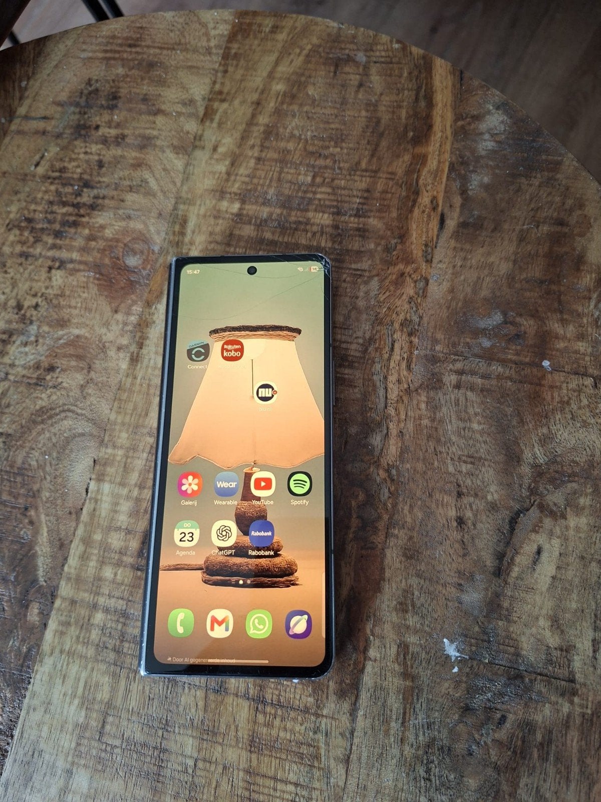 Samsung Fold 4 beschadigd., Telecommunicatie, Mobiele telefoons | Samsung, 256 GB, Ophalen of Verzenden, Zwart