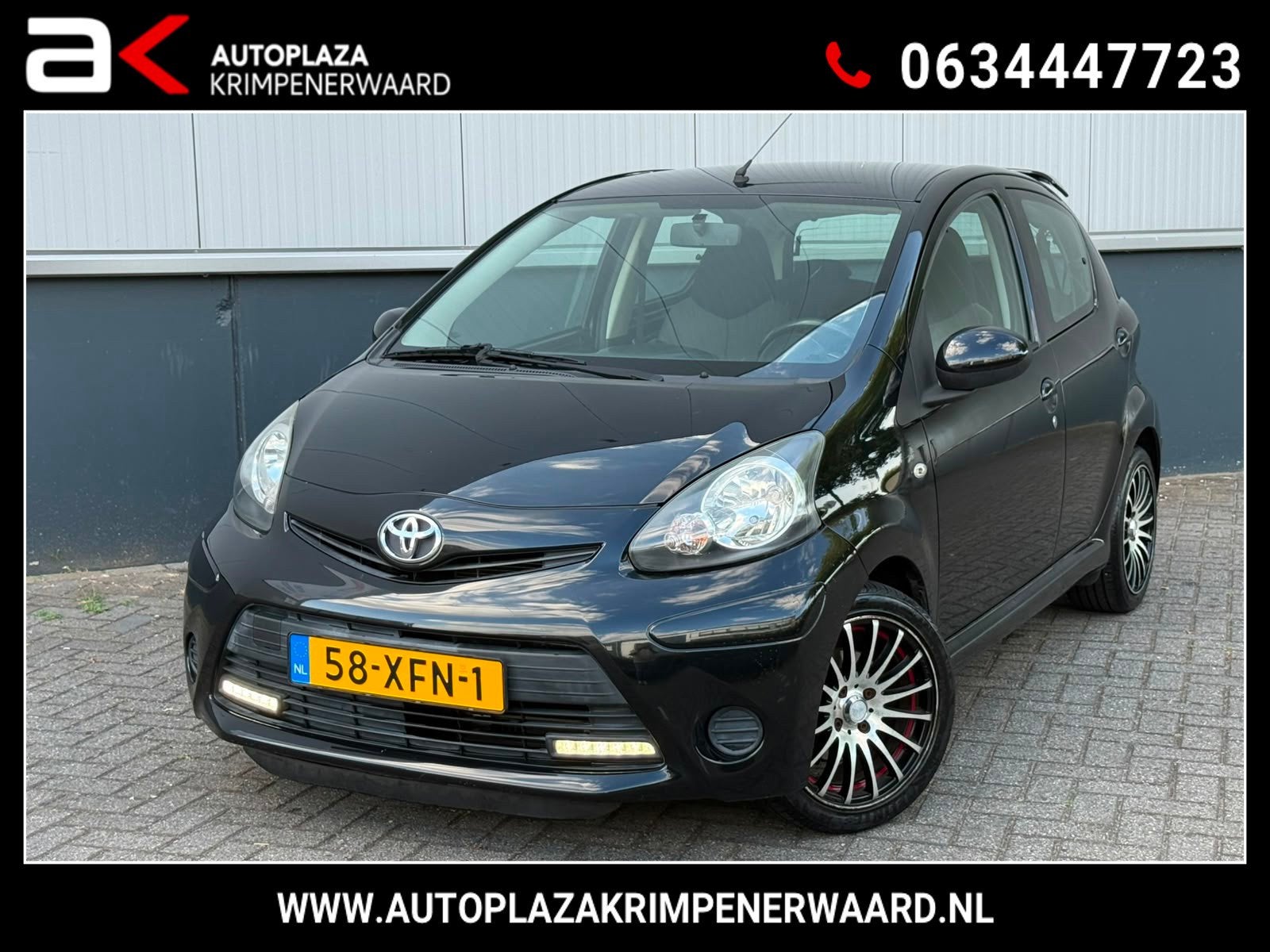 Toyota Aygo 1.0 VVT-i Aspiration Airco Elektrische Ramen 5d, Voorwielaandrijving, Euro 5, Stof, Gebruikt