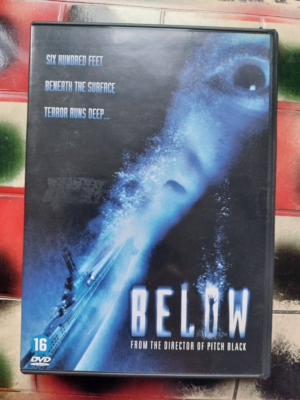 Below DVD - Spannende Actiethriller, Vanaf 16 jaar, Ophalen of Verzenden, Zo goed als nieuw, Overige genres