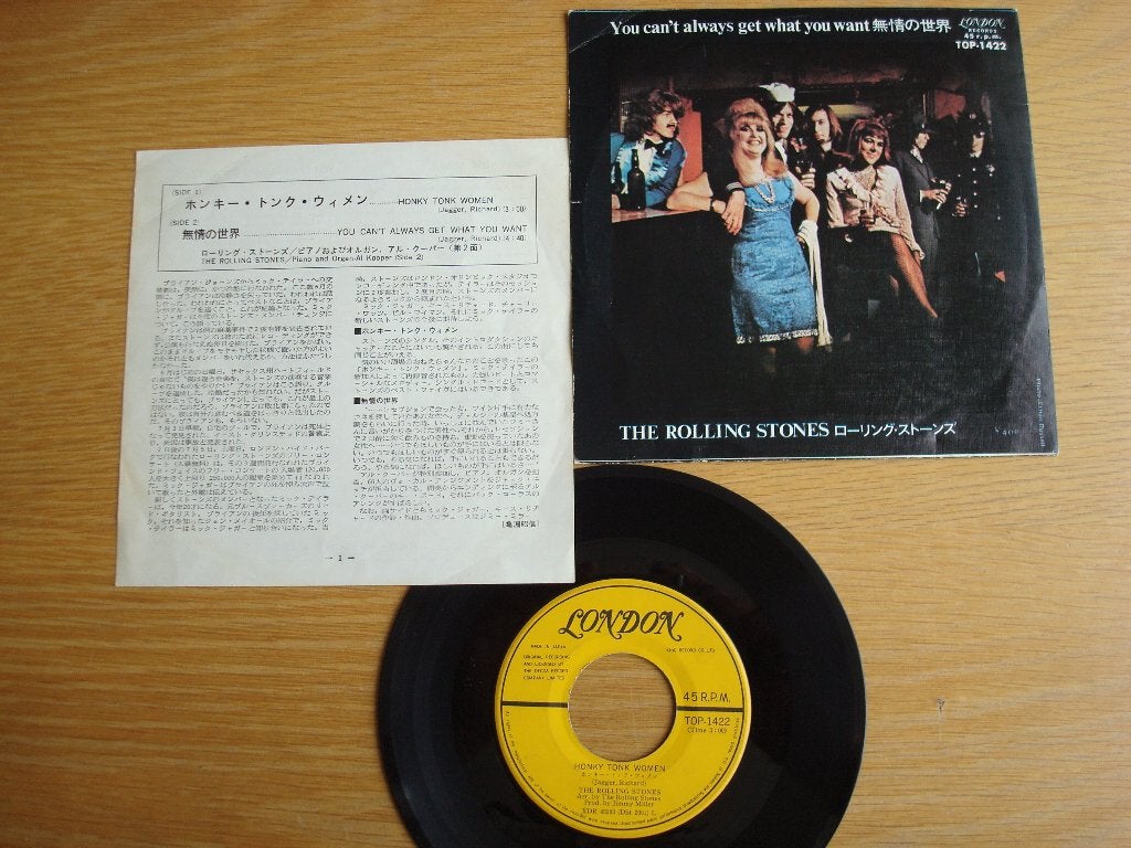Single The Rolling Stones Japanse uitgave., Ophalen of Verzenden, Nieuw in verpakking, 7 inch, Pop