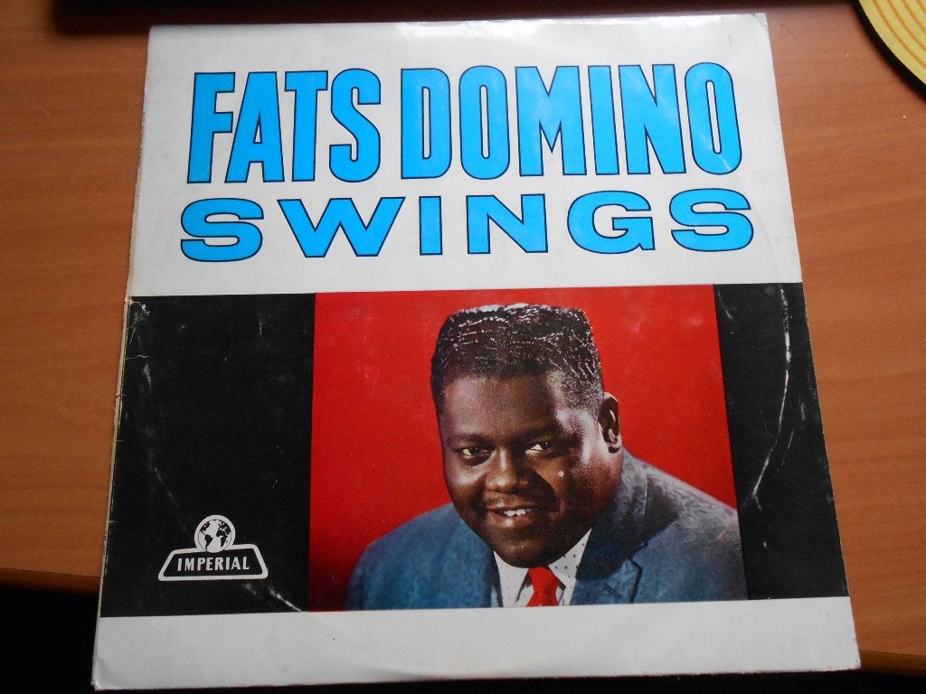 nette LP Fats Domino Swings, LP, Gebruikt, Bluesrock, Ophalen of Verzenden