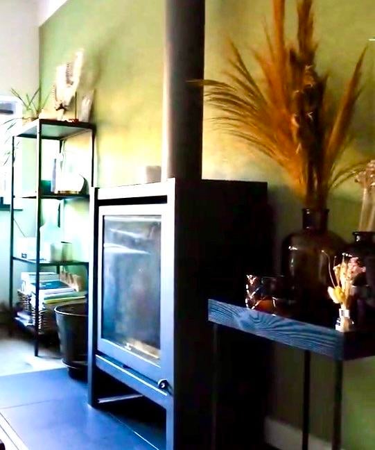 Remeha Barbas ECO 52 houtkachel, Huis en Inrichting, Kachels, Ophalen, Gebruikt, Houtkachel, Vrijstaand