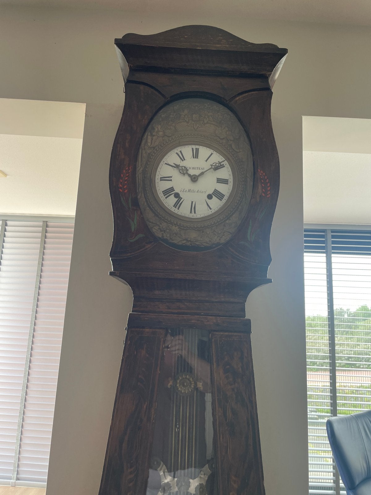Antieke Franse staande klok - Prachtig uurwerk, Antiek en Kunst, Antiek | Klokken, Ophalen