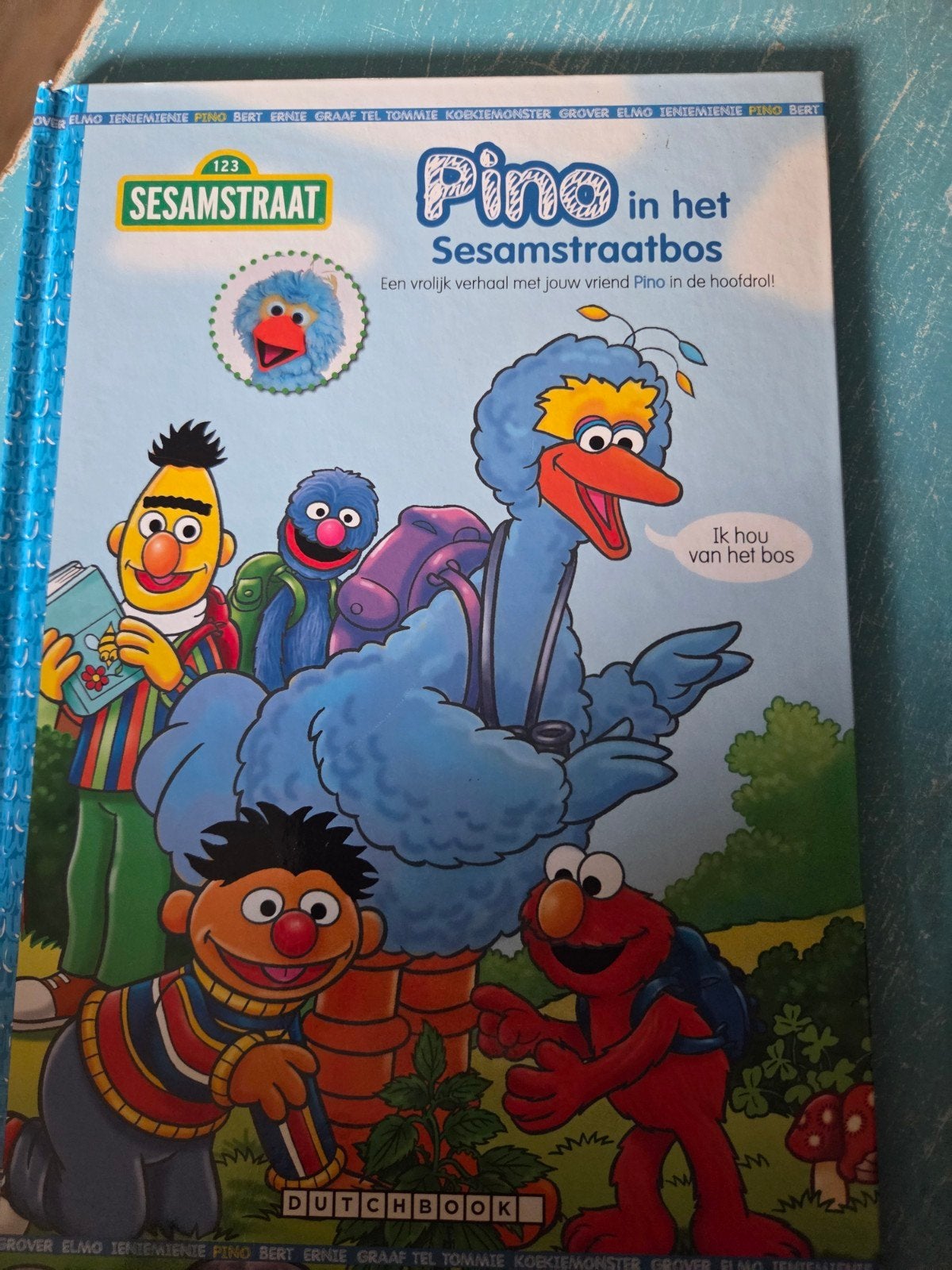 Pino in het Sesamstraatbos - Sesamstraat boek, Fictie algemeen, Jongen of Meisje, Ophalen of Verzenden, Voorleesboek