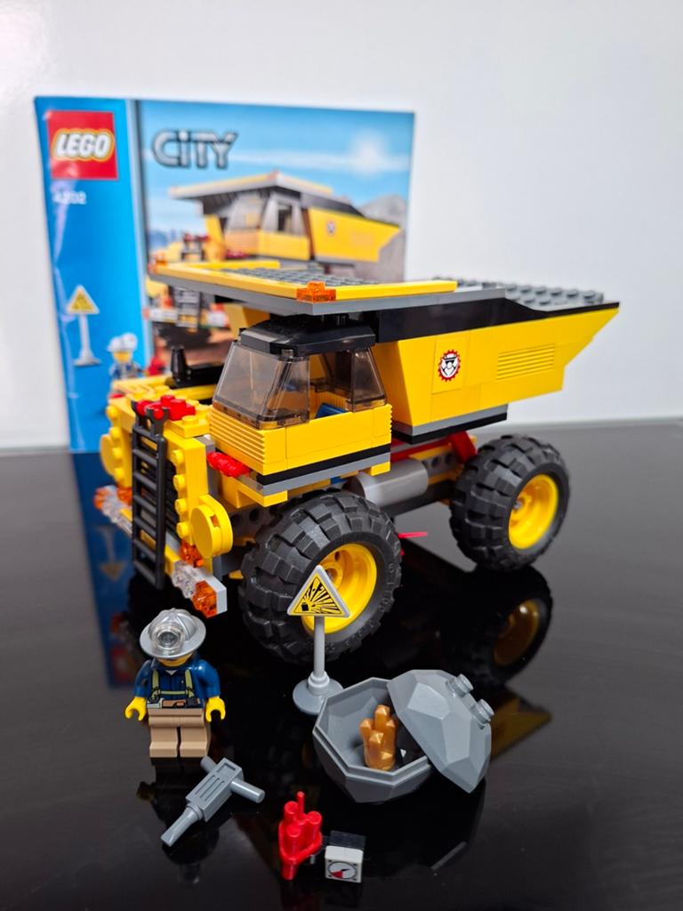 LEGO CITY 4202 DUMPTRUCK, Lego, Ophalen of Verzenden, Compleet, Complete set