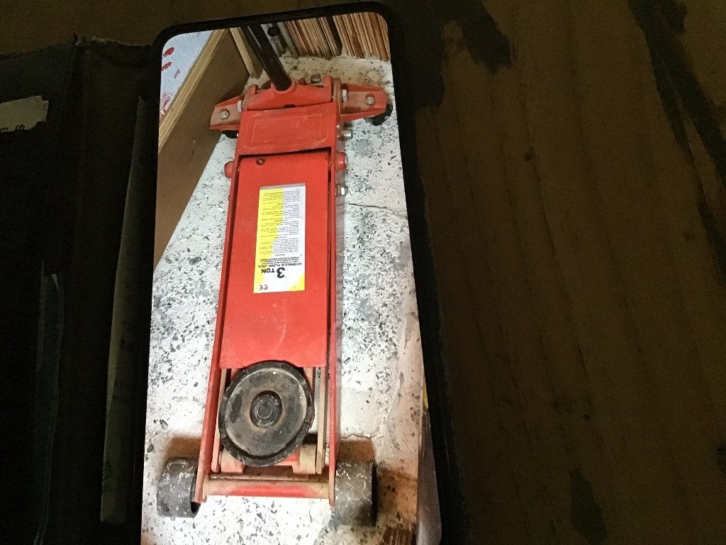 Garage krik, Ophalen, Gebruikt, Hydraulisch, Garagekrik