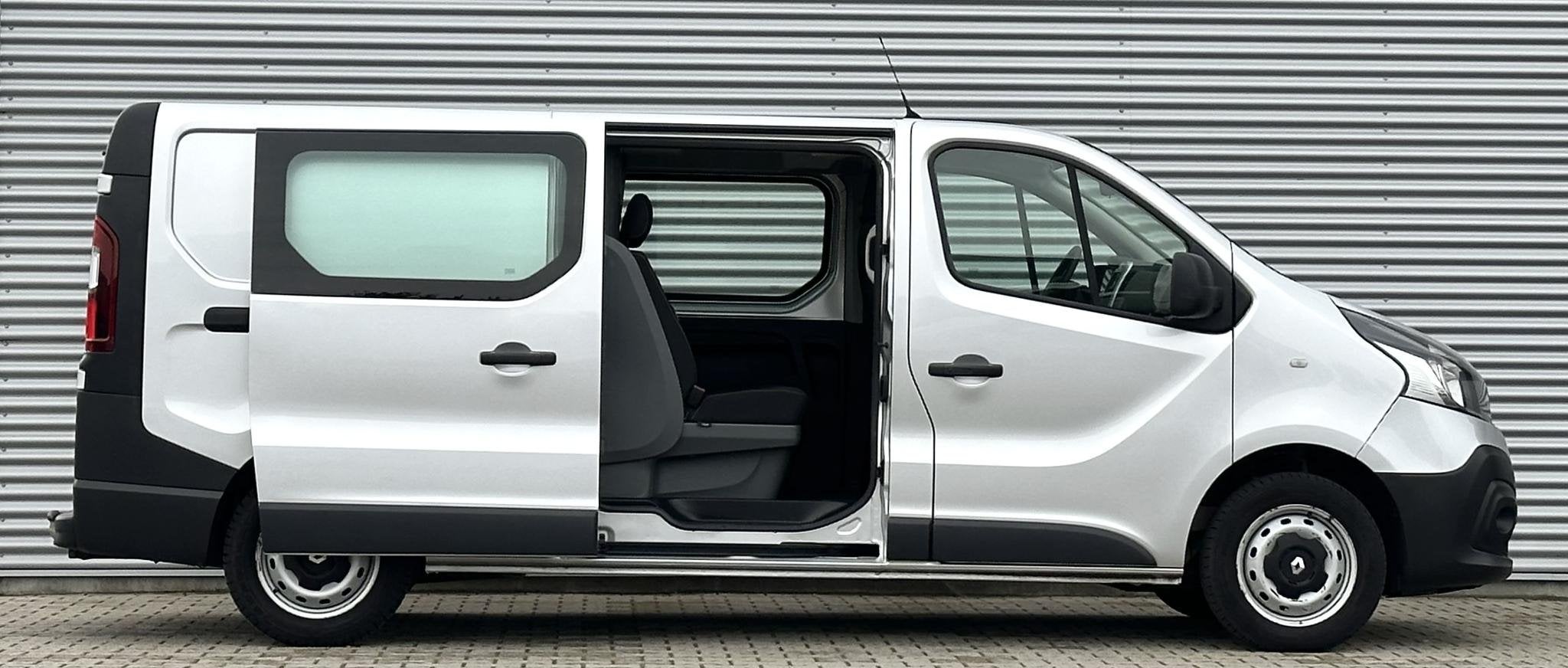 Renault Trafic 1.6 dCi L2 DC Dubbele cabine MARGE btw vrij, Voorwielaandrijving, Gebruikt, Euro 6, 2000 kg