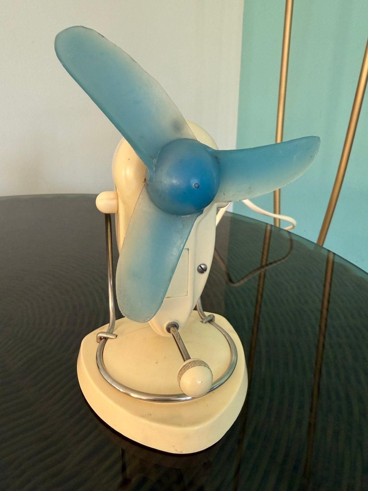 Vintage Philips HA 2728 tafelventilator, jaren ‘50, Verzamelen, Retro, Ophalen of Verzenden, Overige typen
