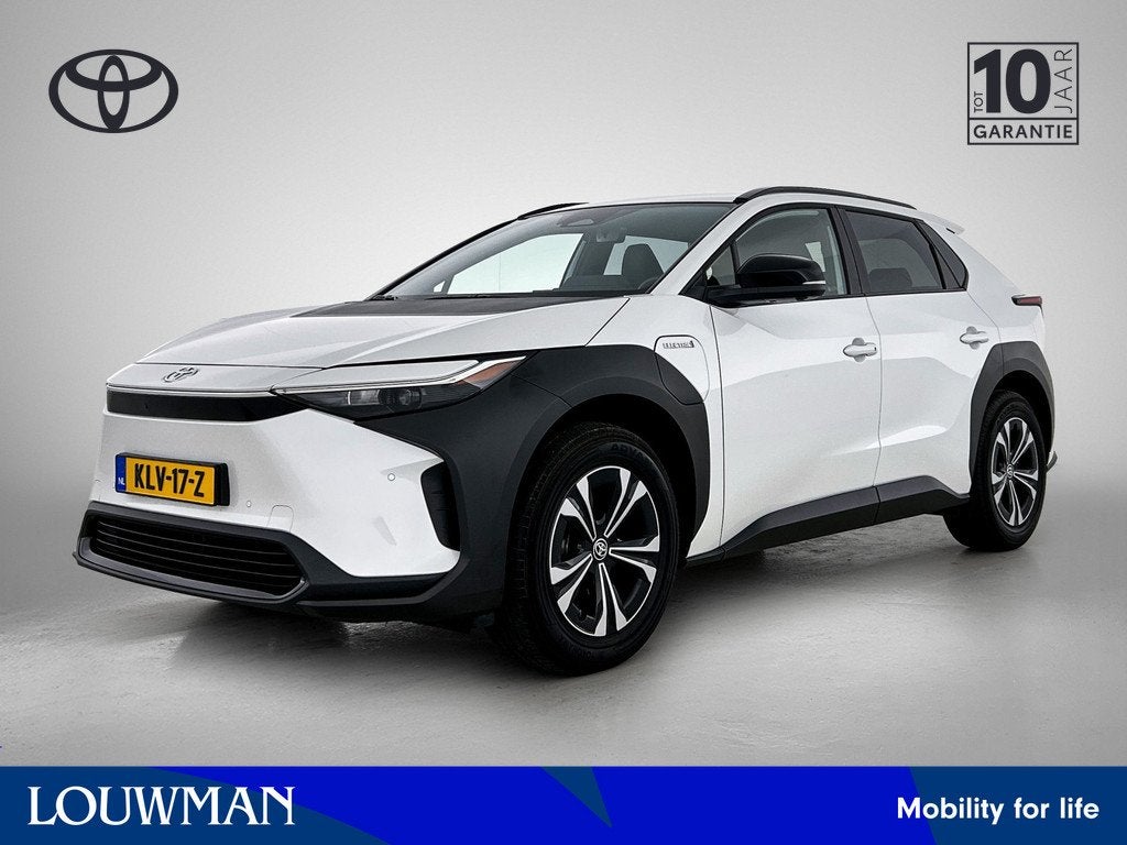 Toyota Bz4x Dynamic 73 kWh (bj 2023, automaat), Auto's, Toyota, 12 maanden, Gebruikt, Wit, 99 pk