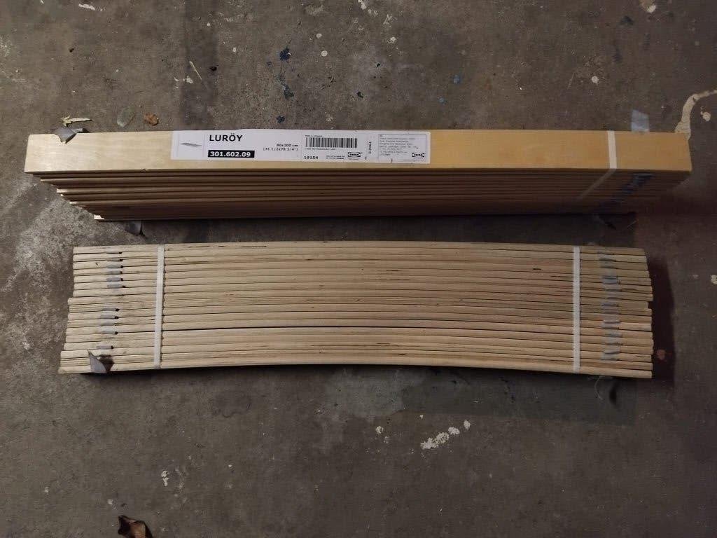 2x Lattenbodem IKEA  80x200 Nieuw, Ophalen, Eenpersoons, Nieuw, 80 cm