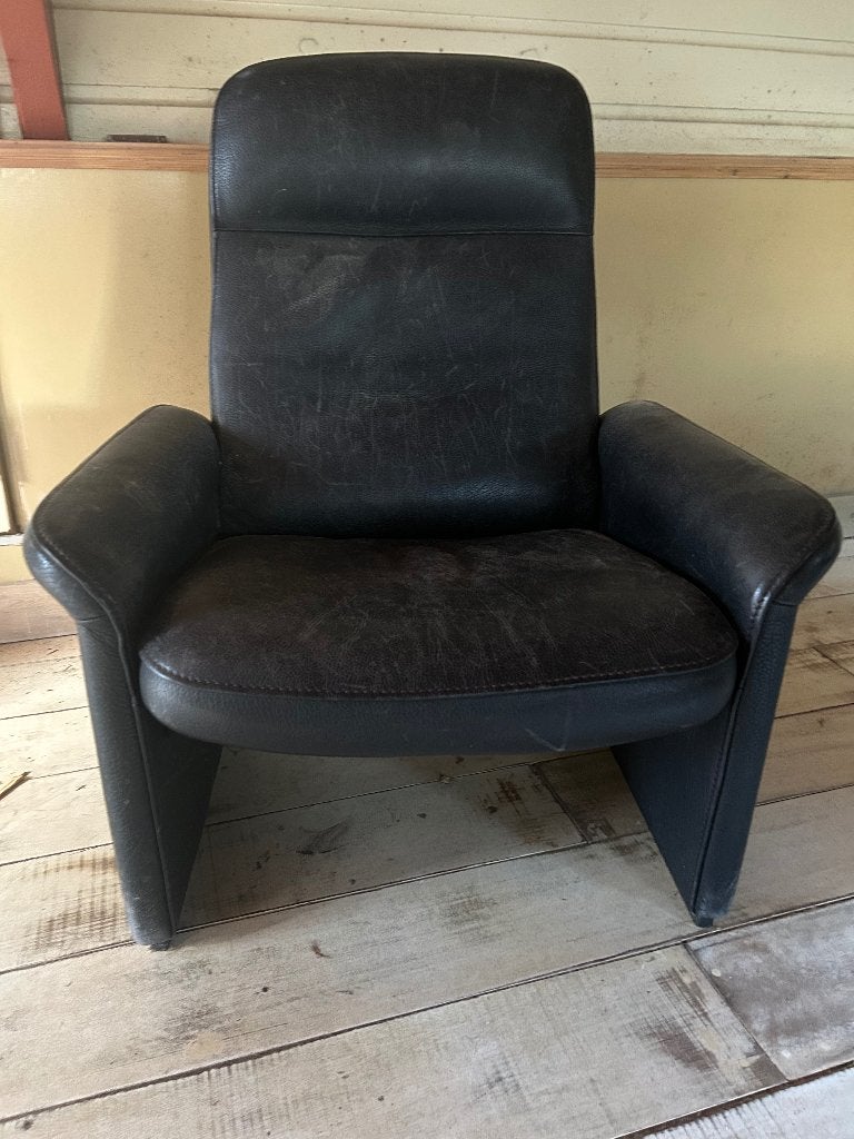 De Sede fauteuil, Ophalen, Gebruikt, 75 tot 100 cm, Leer