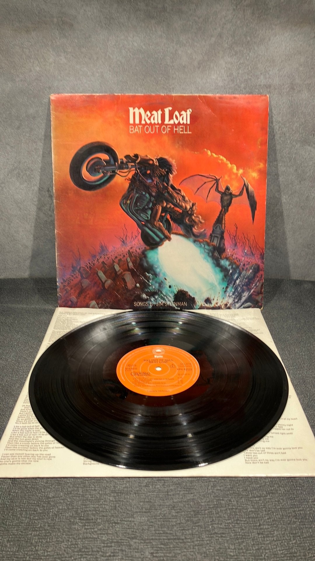 Meat Loaf.  — Bat Out Of Hell, Ophalen of Verzenden, Inclusief binnenhoes, 12 inch, Gebruikt