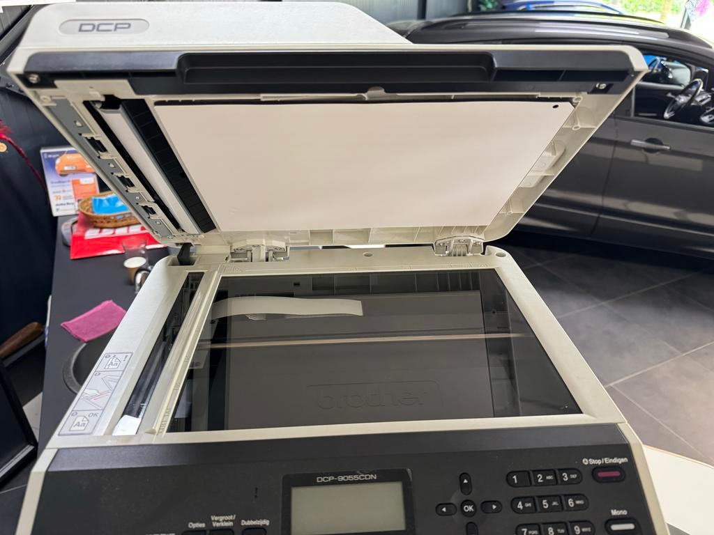 Brother DCP-9055CDN All-in-one Laserprinter (drumkit defect), All-in-one, Kleur printen, Ophalen of Verzenden, Zo goed als nieuw
