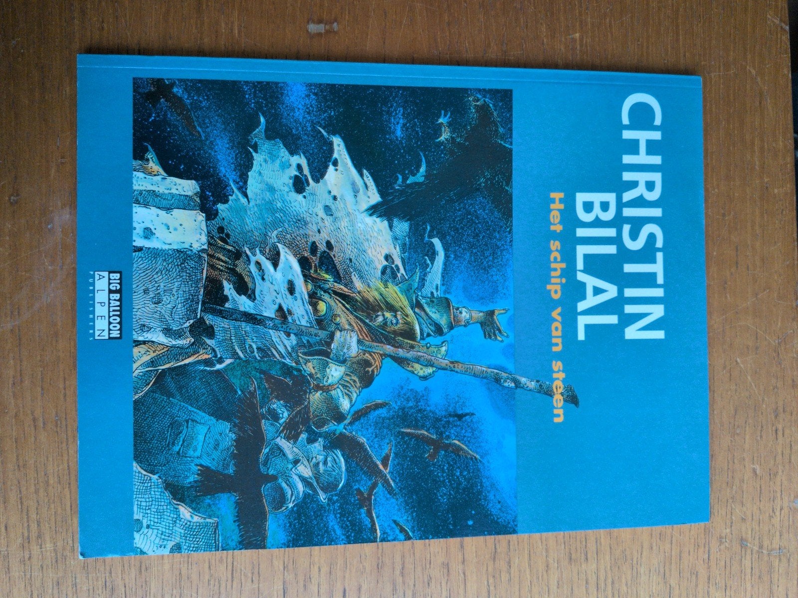 Het schip van steen - Christin Bilal (Big Balloon), Ophalen of Verzenden, Zo goed als nieuw, Christin Bilal