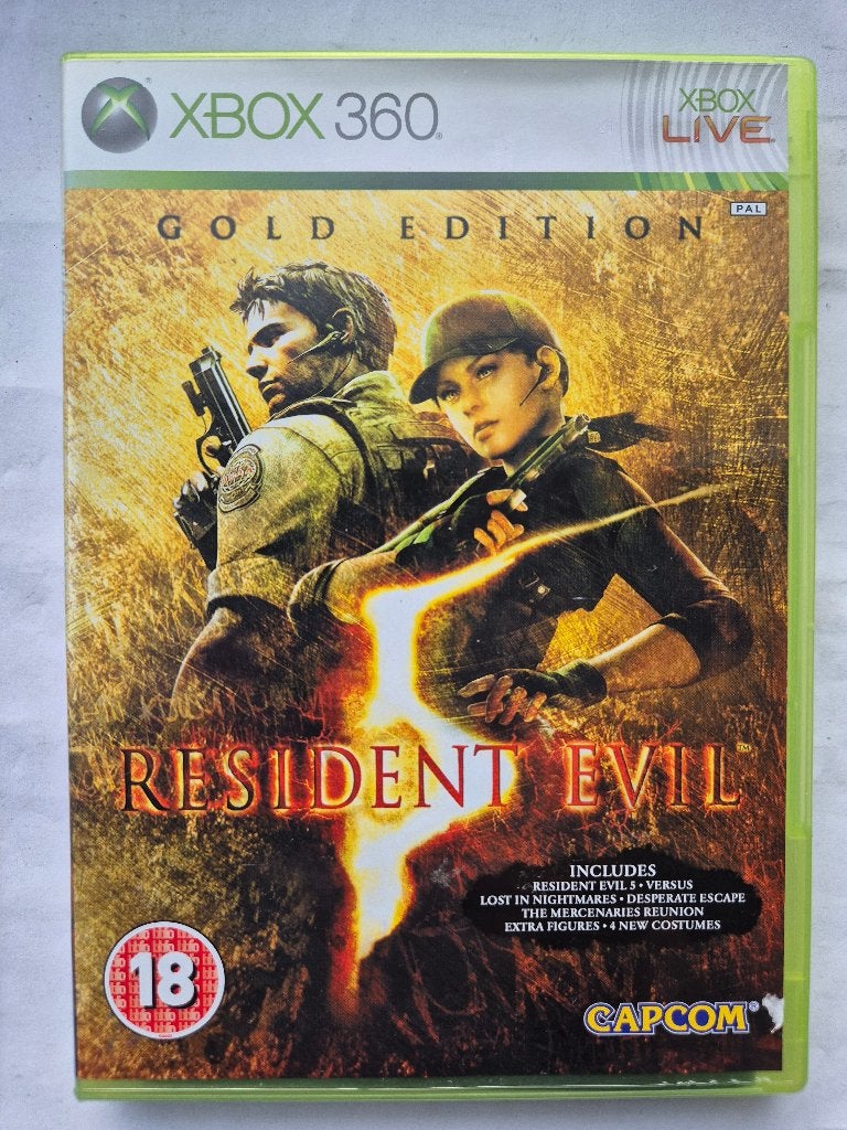 RESIDENT EVIL gold edition, Gebruikt, 1 speler, Racen en Vliegen, Ophalen of Verzenden