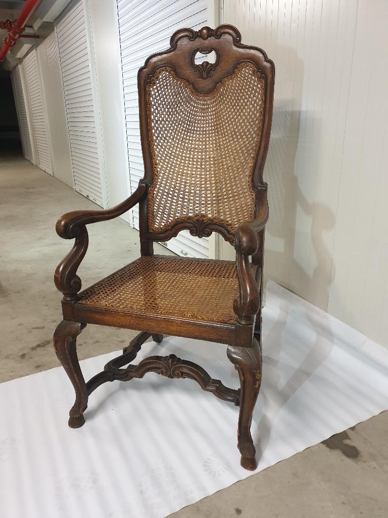 Pander Den Haag fauteuil (ca. 1900), Ophalen