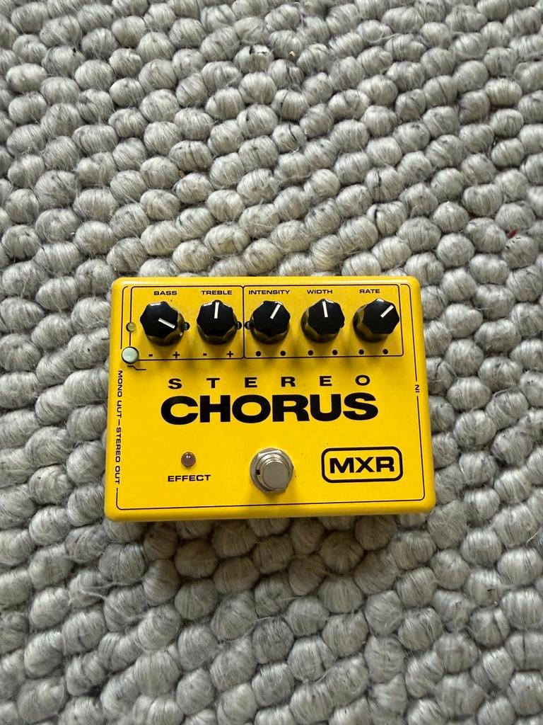 MXR Stereo Chorus, Muziek en Instrumenten, Effecten, Ophalen of Verzenden, Zo goed als nieuw, Chorus