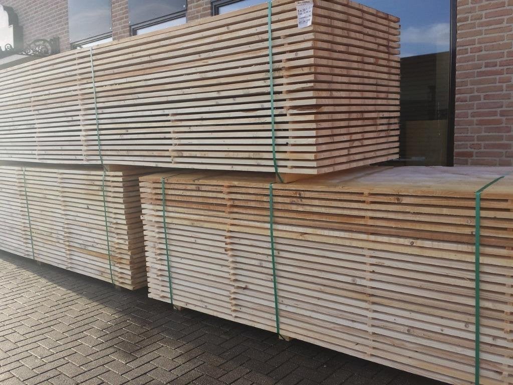 STEIGERPLANKEN 30X200MM 3.00M, Ophalen of Verzenden, Nieuw, 250 cm of meer, Planken