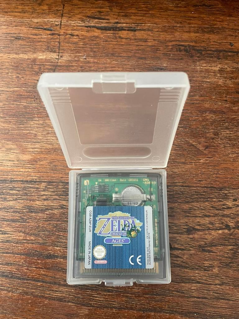 Zelda Oracle of Ages, Spelcomputers en Games, Games | Nintendo Game Boy, Avontuur en Actie, 1 speler, Ophalen of Verzenden, Zo goed als nieuw