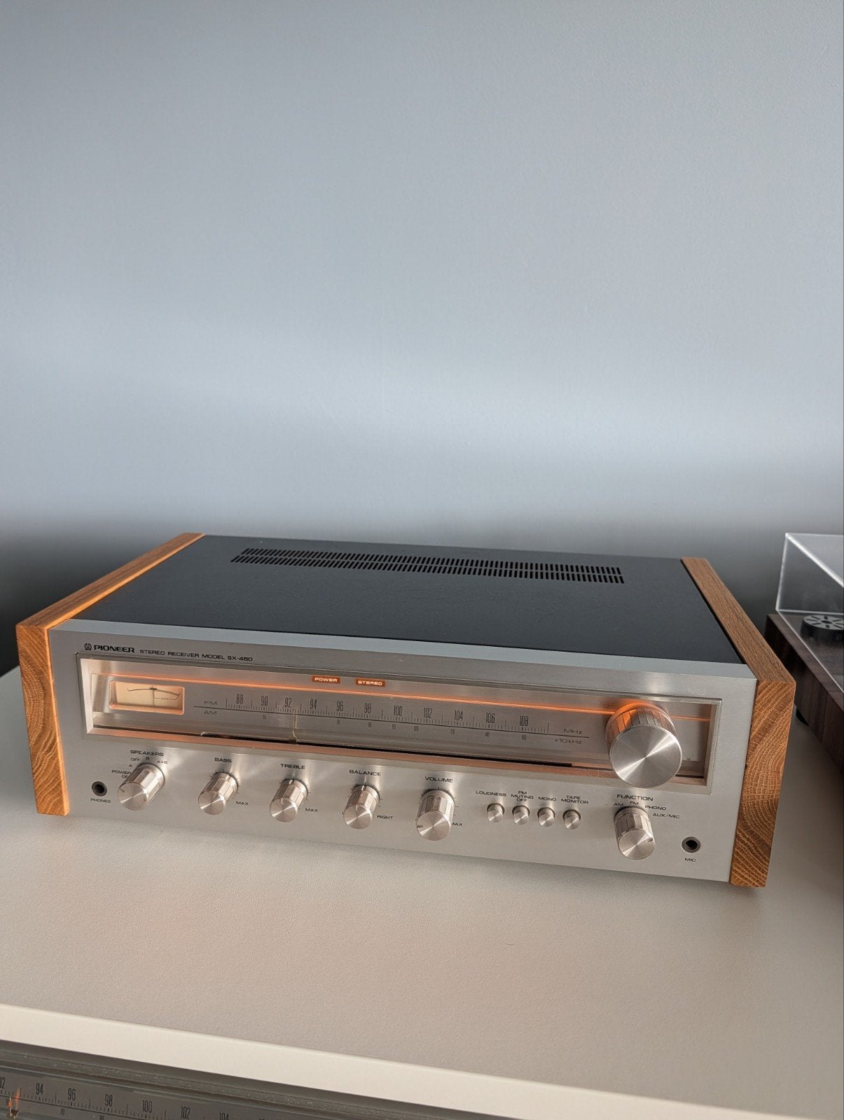 pioneer sx 450, Ophalen, Pioneer