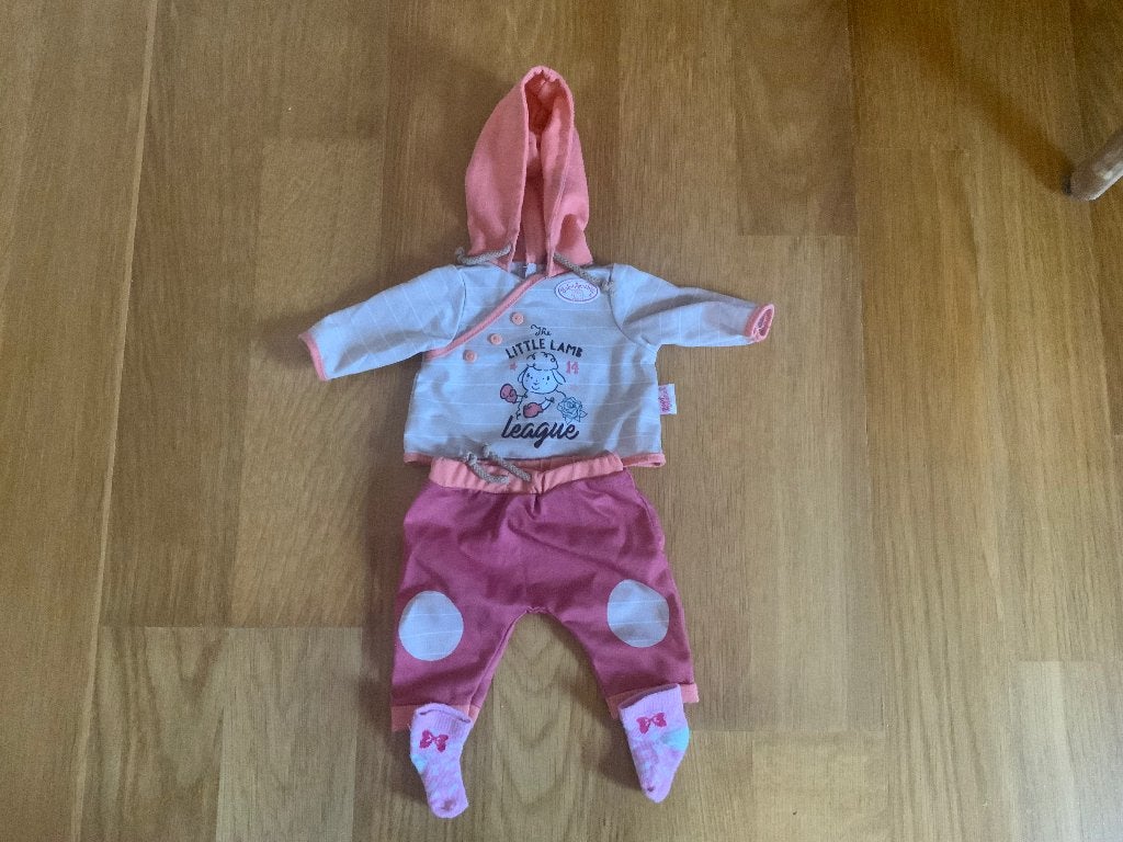 Babyborn kleding; joggingpak, Ophalen, Zo goed als nieuw, Overige typen