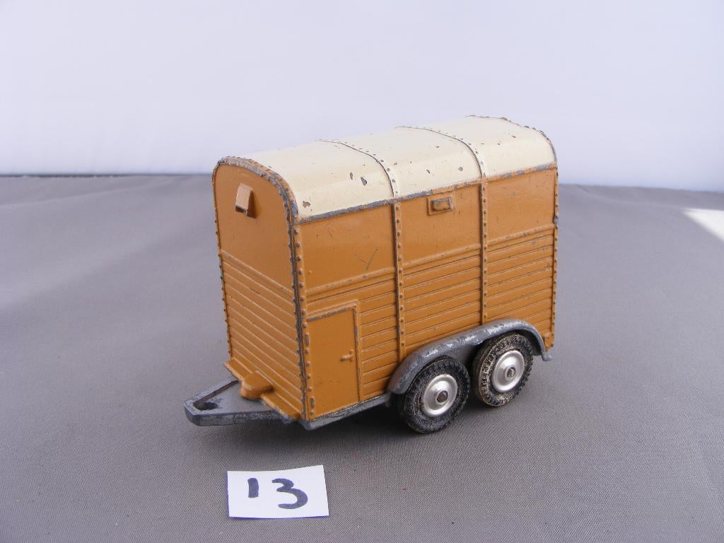Rice pony trailer corgi toys 102 tan incompleet (13) tan, Ophalen of Verzenden, Nieuw, Auto, Corgi