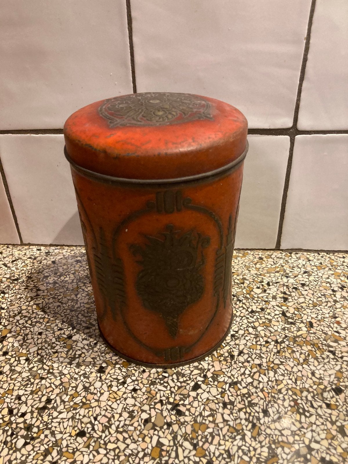 Oud blik, Verzamelen, Blikken, Ophalen of Verzenden, Gebruikt, Overige