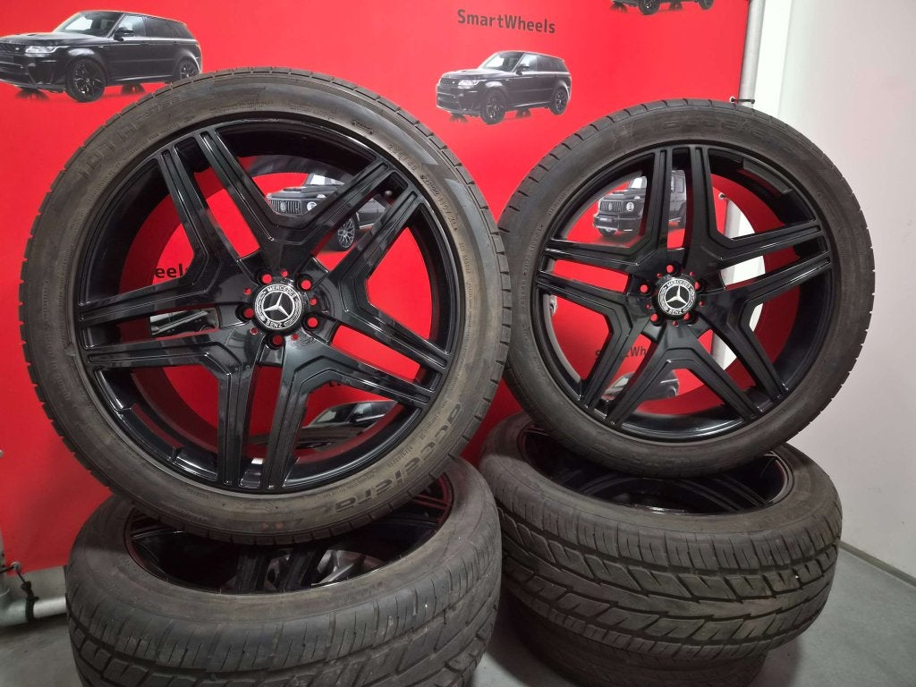 22 inch MERCEDES AMG ML G GL GLE GLS VELGEN EN BANDEN, Niet ingevuld, 285 mm, Banden en Velgen, Niet ingevuld