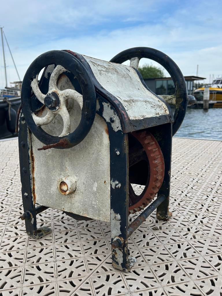 Mast lier staal Ijsselaak 1918, Watersport en Boten, Bootonderdelen, Ophalen, Gebruikt, Overige typen, Zeilboot of Motorboot