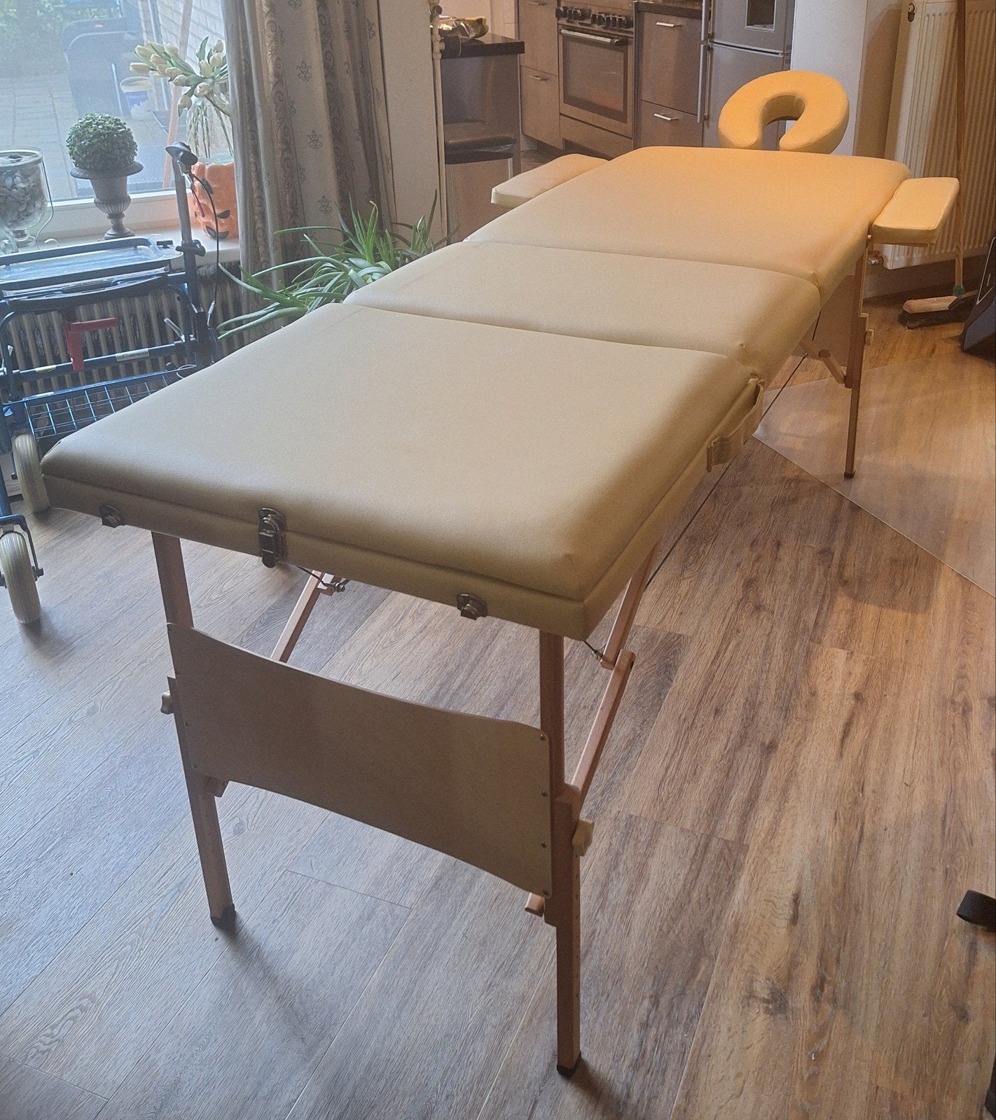 Massagetafel tot 180 kg met transporttas, Ophalen of Verzenden, Gebruikt, Massagetafel