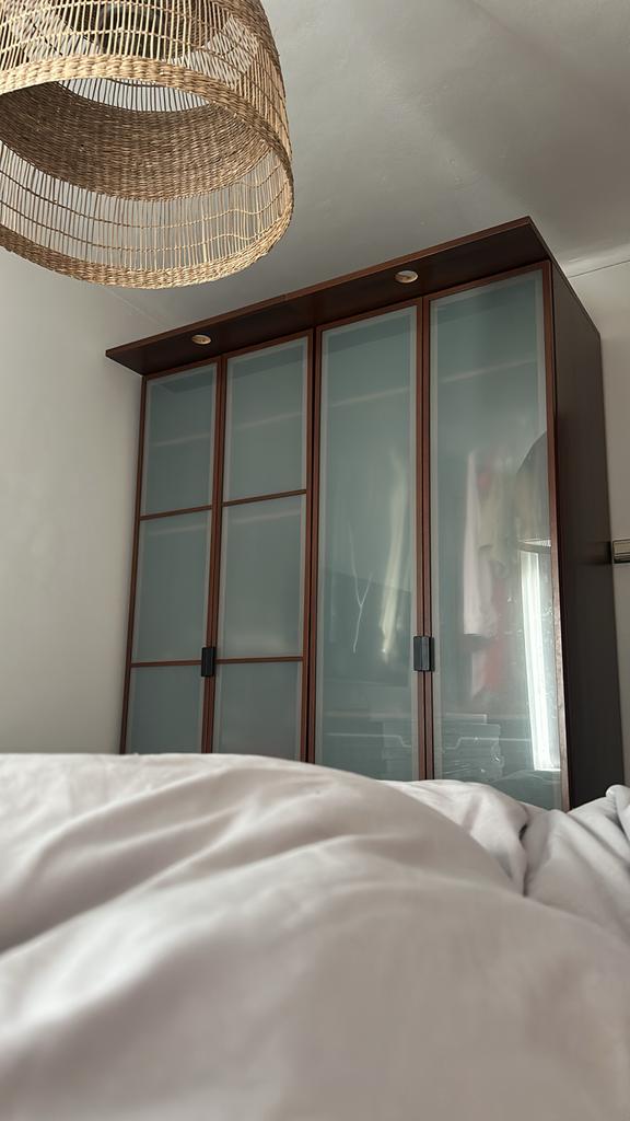 IKEA HOPEN Kast - Veel Opbergruimte, Huis en Inrichting, Kasten | Kledingkasten, Gebruikt, 200 cm of meer, 50 tot 75 cm, Met deur(en)