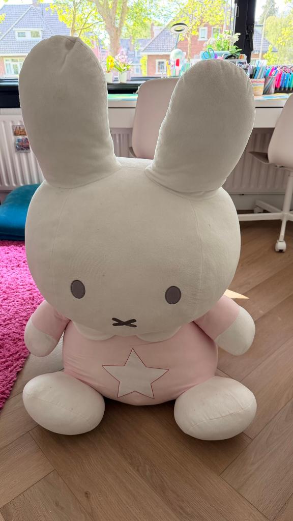 Nijntje knuffel (95 cm) origineel, Ophalen, Gebruikt, Overige merken, Konijn
