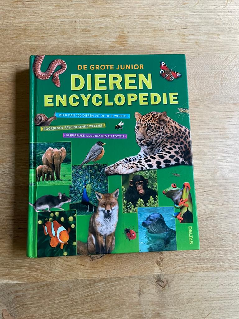 De Grote Junior Dierenencyclopedie - Zo goed als nieuw, Boeken, Encyclopedieën, Ophalen of Verzenden, Zo goed als nieuw, Dieren
