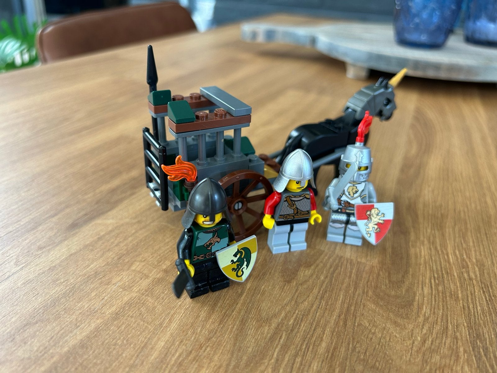 LEGO Kingdoms Redding uit de gevangeniswagen (7949), Inclusief minifiguren, Gebruikt, Lego, Ophalen of Verzenden