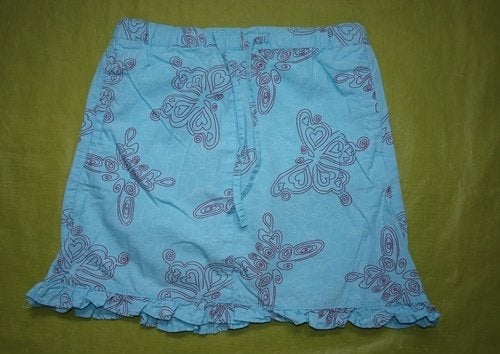 Blauw Rokje met Vlinders van Girls (110), Kinderen en Baby's, Kinderkleding | Maat 110, Meisje, Ophalen of Verzenden, Zo goed als nieuw