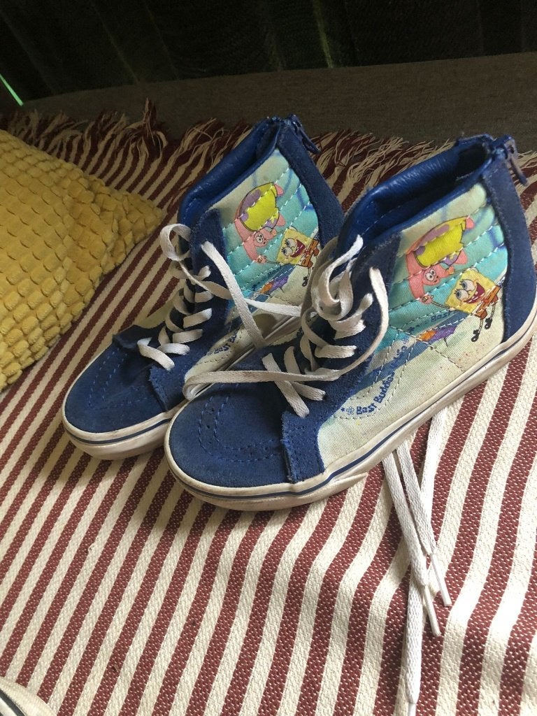 Kinder Vans mt 30 Sponge Bob Edition, Ophalen, Gebruikt, Vans, Jongen of Meisje