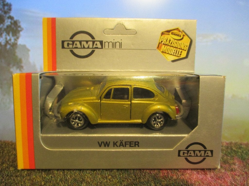 1/43 Volkswagen 1302 - Gama met.-goud met Rostyle velgen, Ophalen of Verzenden, Zo goed als nieuw, Auto, Overige merken