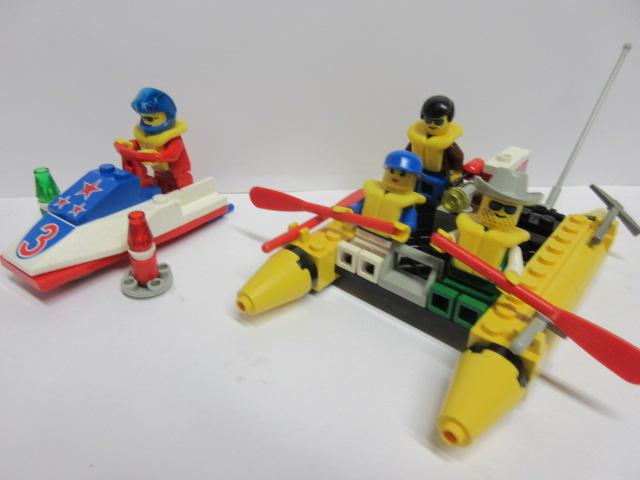 2 Town setjes met bouwtekeningen., Lego, Ophalen of Verzenden, Complete set, Compleet