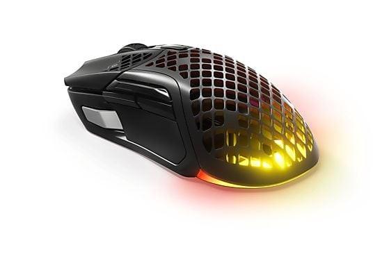 SteelSeries Aerox 5 Draadloze Gaming Muis, Computers en Software, Muizen, Zo goed als nieuw, Muis, Rechtshandig, Draadloos, Gaming muis