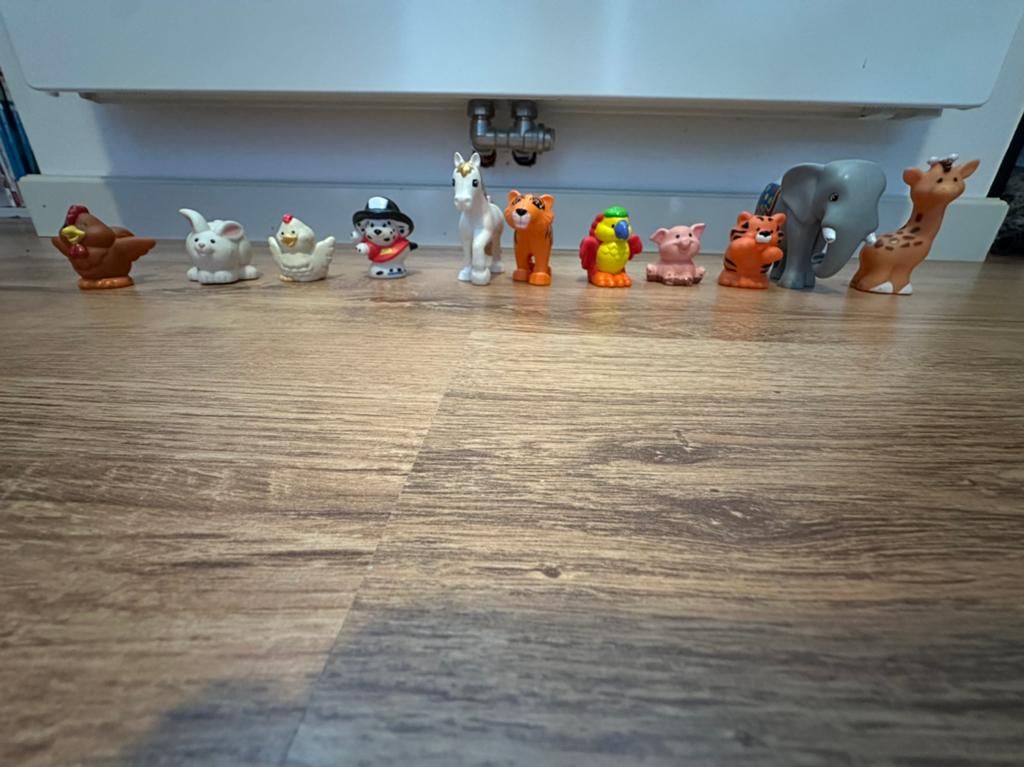 Groep dieren speelgoed, Ophalen of Verzenden, Zo goed als nieuw