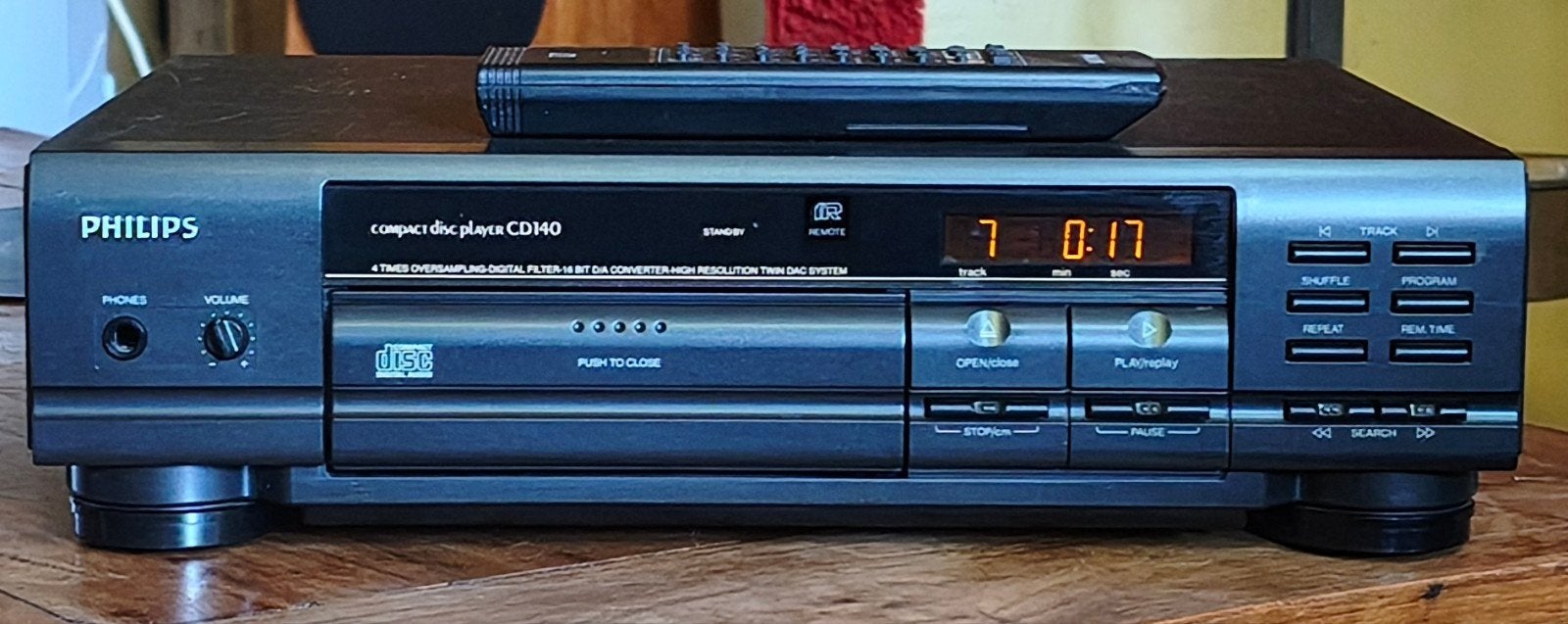 Vintage Philips CD140 CD Speler swingarm mechanisme, Ophalen, Gebruikt, Philips