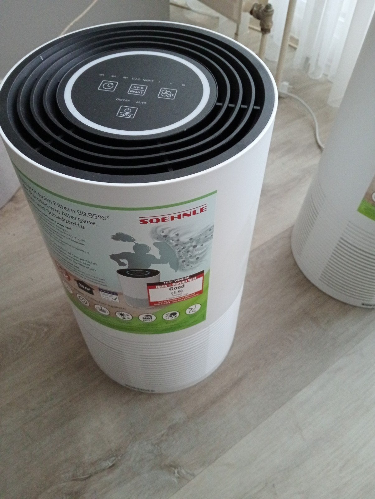 Soehnle Airfresh Clean 400 Luchtreiniger - Nieuwstaat, Ophalen of Verzenden