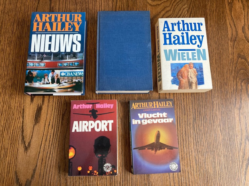 5 boeken van Arthur Hailey, Ophalen of Verzenden, Arthur Hailey