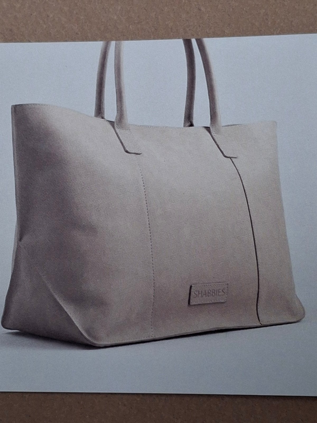 Shabbies tas leer , nieuw, Ophalen of Verzenden, Nieuw, Bruin, Shopper
