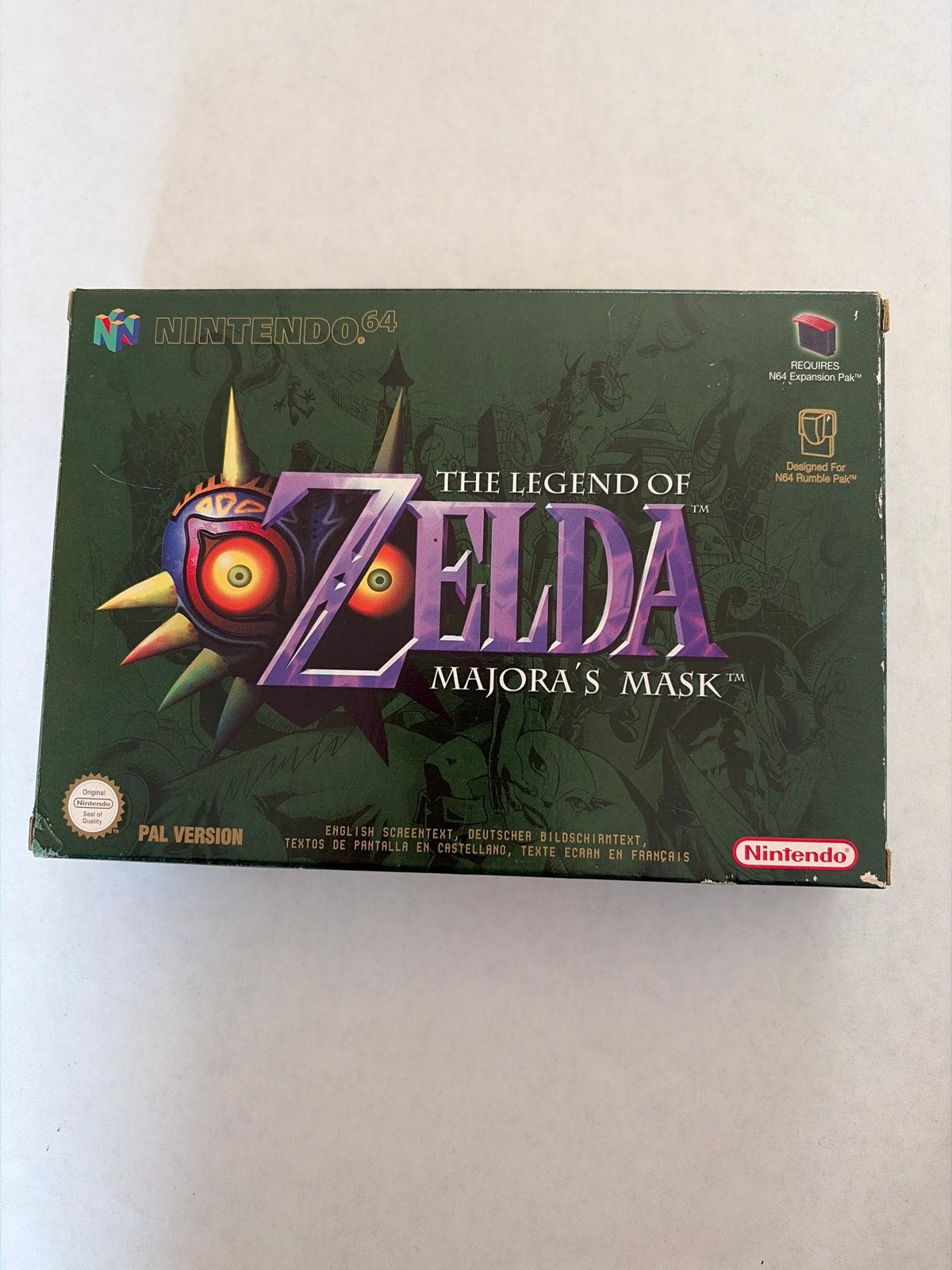 The Legend of Zelda: Majora's Mask N64 (PAL), Avontuur en Actie, Gebruikt, 1 speler, Ophalen of Verzenden