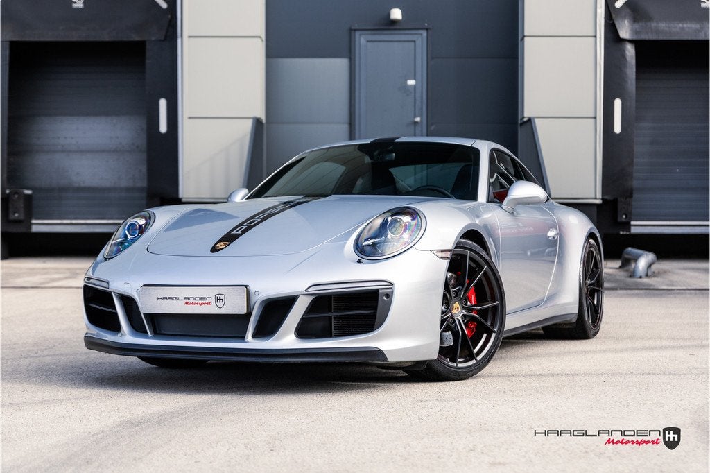 Porsche 911/991 3.0 Carrera 4 GTS 48.000 km Schaalstoelen, A, Auto's, Automaat, 1490 kg, Gebruikt, Leder
