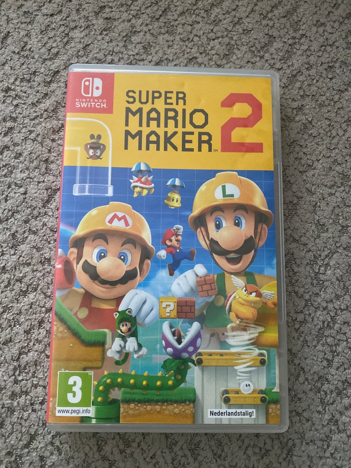 Super Mario Maker 2 - Nintendo Switch, Ophalen of Verzenden, Zo goed als nieuw, Met games