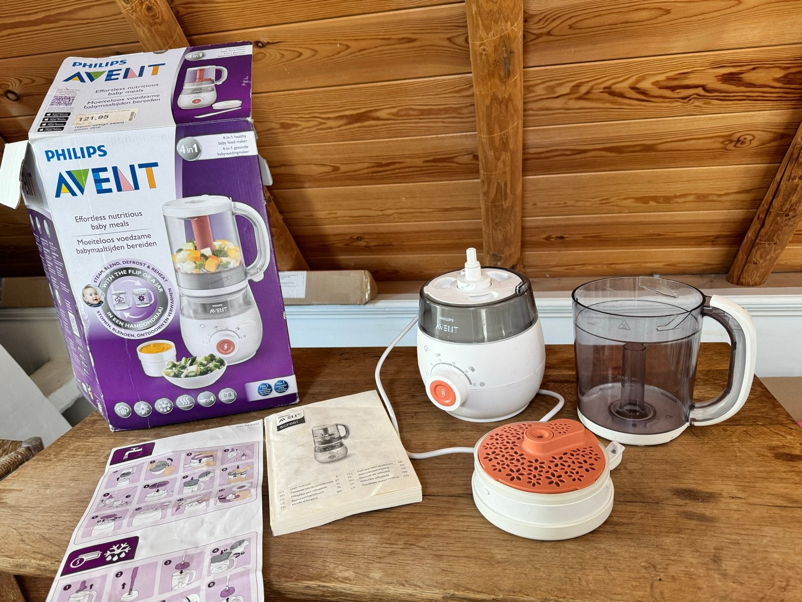 Philips Avent Babyhapjesmaker - Stomen en Purere, Ophalen, Zo goed als nieuw, Overige typen